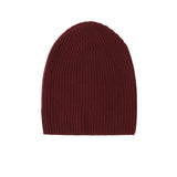 Signature Cashmere Ribbed Beanie