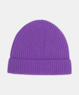 Signature Cashmere Ribbed Beanie