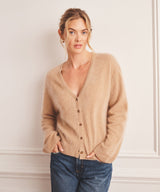 Brushed Luxe Cashmere Cardigan