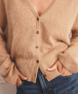 Brushed Luxe Cashmere Cardigan
