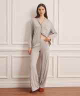 Breathable Button Up Sleep Shirt