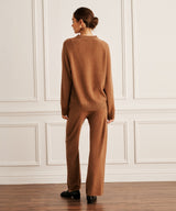 Signature Cashmere Straight Leg Pant