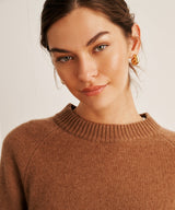 Luxe Cashmere Oversized Crewneck Sweater