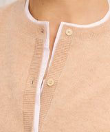 Coastal Cashmere Mixed Media Vest