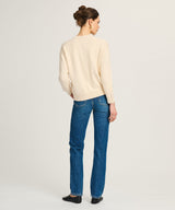 Cotton High Neck Cardigan