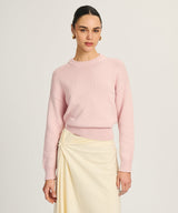 Cotton Relaxed Crewneck Sweater