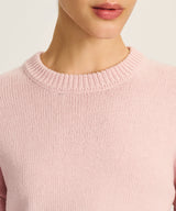 Cotton Relaxed Crewneck Sweater