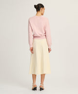 Cotton Relaxed Crewneck Sweater