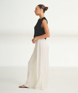 Cotton Sleeveless Cardigan