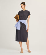 Lightweight Brushed Cotton T-Shirt Dress