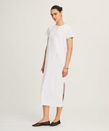 Lightweight Brushed Cotton T-Shirt Dress