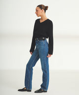 Cotton V-Neck Sweater
