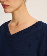 Cotton V-Neck Sweater