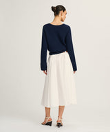 Cotton V-Neck Sweater