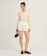 Cotton V-Neck Sweater