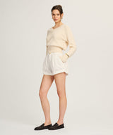 Cotton V-Neck Sweater