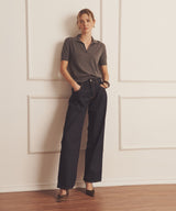 Super Fine Cashmere Short Sleeve Polo