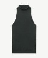 Super Fine Cashmere Sleeveless Turtleneck