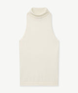 Super Fine Cashmere Sleeveless Turtleneck