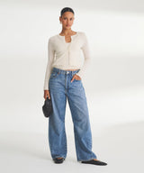 Super Fine Cashmere Cropped Cardigan