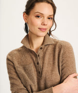 Featherweight Cashmere Relaxed Polo