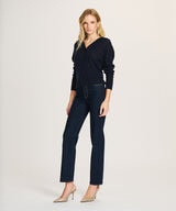 Featherweight Cashmere Polo Sweater