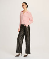 Featherweight Cashmere Polo Sweater