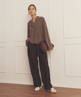 Luxe Cashmere Open Neck Hoodie
