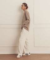 Luxe Cashmere Oversized Crewneck Sweater