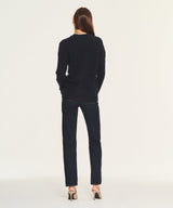 Lightweight Cashmere Cable Oversized Cardigan