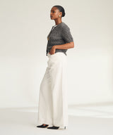 Lightweight Cashmere Cable Short Sleeve Cardigan