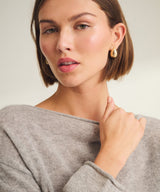 Lightweight Cashmere Relaxed Boatneck Sweater