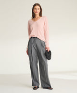 Lightweight Cashmere V-Neck Sweater