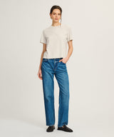 Lightweight Brushed Cotton Relaxed Tee