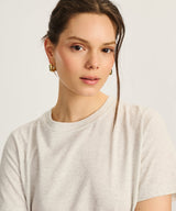 Lightweight Brushed Cotton Relaxed Tee