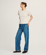 Lightweight Brushed Cotton Relaxed Tee
