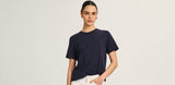 Lightweight Brushed Cotton Relaxed Tee