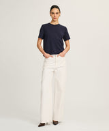 Lightweight Brushed Cotton Relaxed Tee