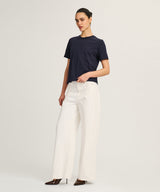 Lightweight Brushed Cotton Relaxed Tee