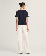 Lightweight Brushed Cotton Relaxed Tee