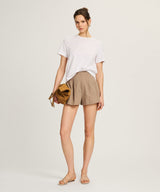 Lightweight Brushed Cotton Relaxed Tee