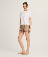 Lightweight Brushed Cotton Relaxed Tee