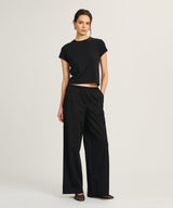 Lightweight Brushed Cotton Slim Tee