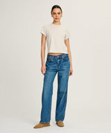 Lightweight Brushed Cotton Slim Tee