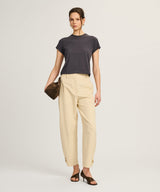Lightweight Brushed Cotton Slim Tee