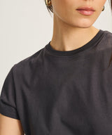 Lightweight Brushed Cotton Slim Tee