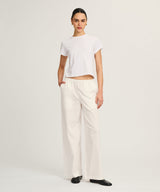 Lightweight Brushed Cotton Slim Tee