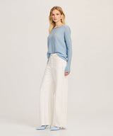 Lightweight Cashmere Boatneck Sweater