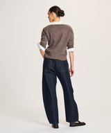 Lightweight Cashmere Boatneck Sweater
