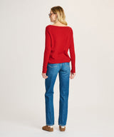Lightweight Cashmere Boatneck Sweater